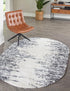 Tranquil Tides Shag Collection Area Rug - Marina