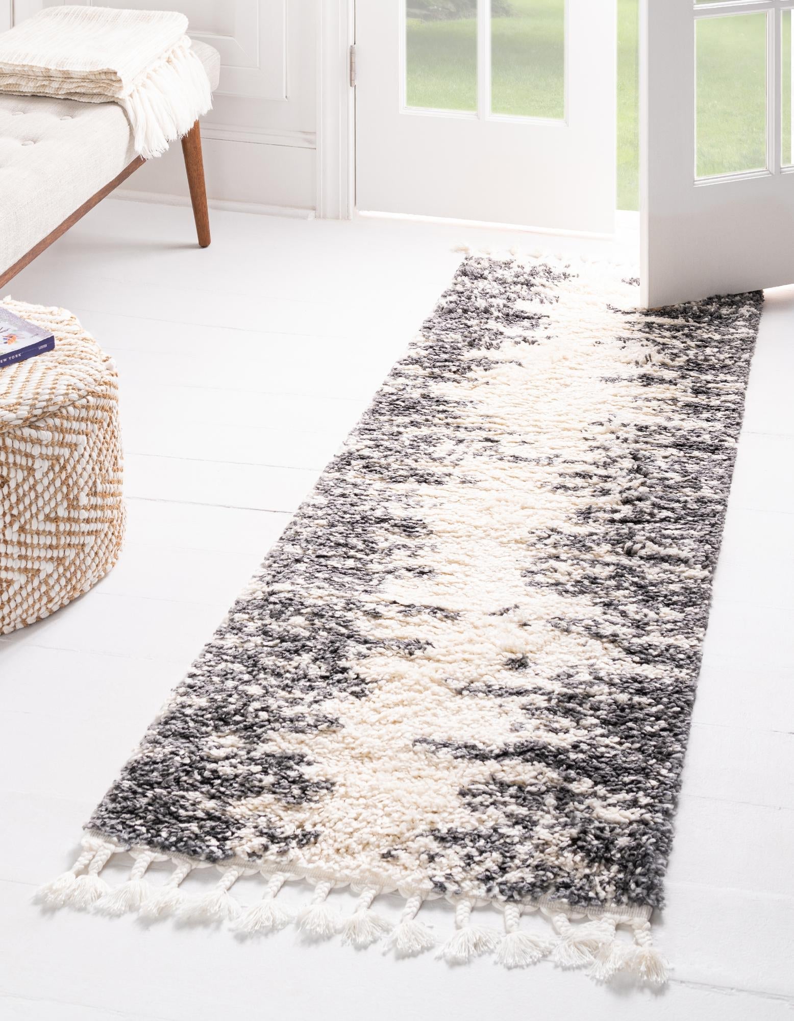 Tranquil Tides Shag Collection Area Rug - Marina