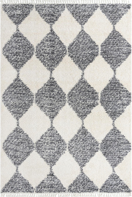 Tranquil Tides Shag Collection Area Rug -  Pebble