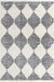 Tranquil Tides Shag Collection Area Rug -  Pebble Rectangle White Main