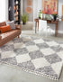 Tranquil Tides Shag Collection Area Rug -  Pebble