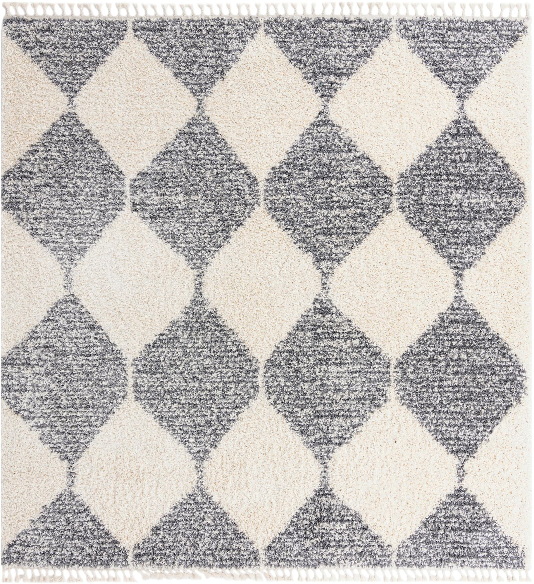 Tranquil Tides Shag Collection Area Rug -  Pebble