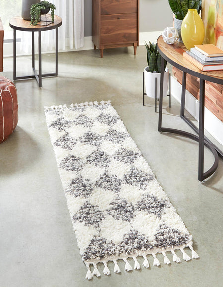 Tranquil Tides Shag Collection Area Rug -  Pebble