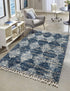 Tranquil Tides Shag Collection Area Rug -  Pebble