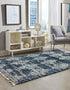 Tranquil Tides Shag Collection Area Rug -  Pebble