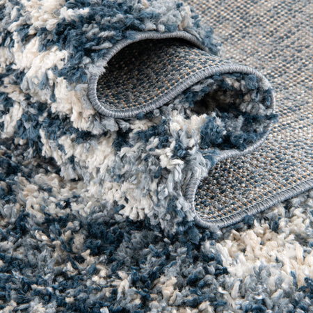 Tranquil Tides Shag Collection Area Rug -  Pebble