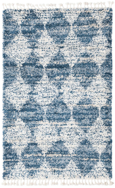 Tranquil Tides Shag Collection Area Rug -  Pebble