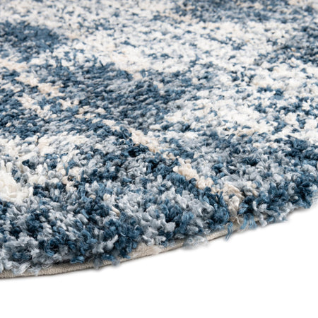 Tranquil Tides Shag Collection Area Rug -  Pebble