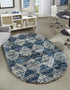 Tranquil Tides Shag Collection Area Rug -  Pebble