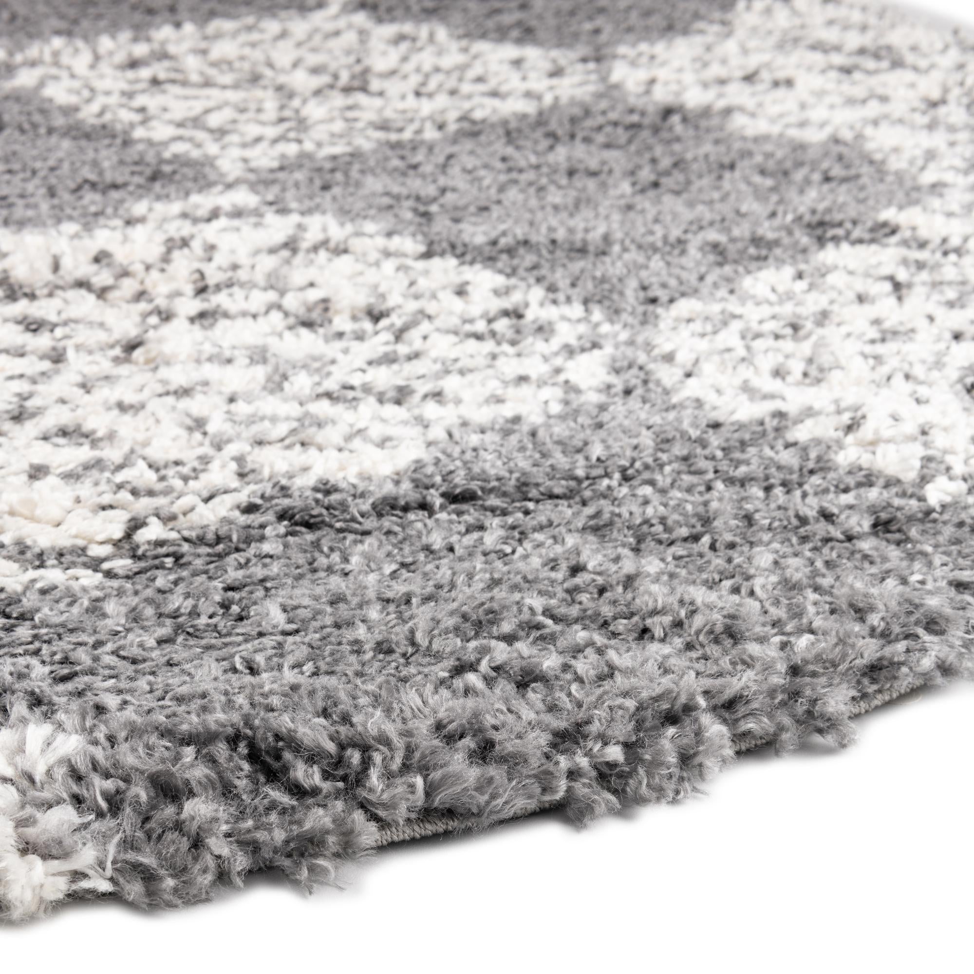 Tranquil Tides Shag Collection Area Rug -  Pebble