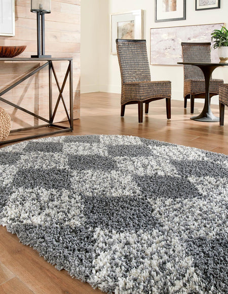 Tranquil Tides Shag Collection Area Rug -  Pebble