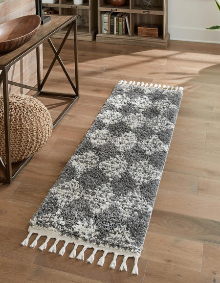 Tranquil Tides Shag Collection Area Rug -  Pebble