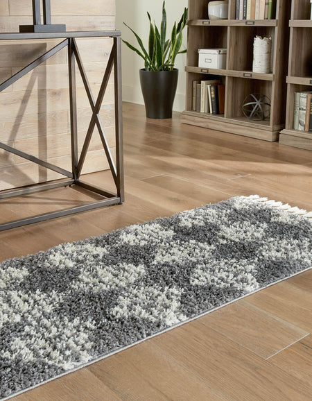 Tranquil Tides Shag Collection Area Rug -  Pebble