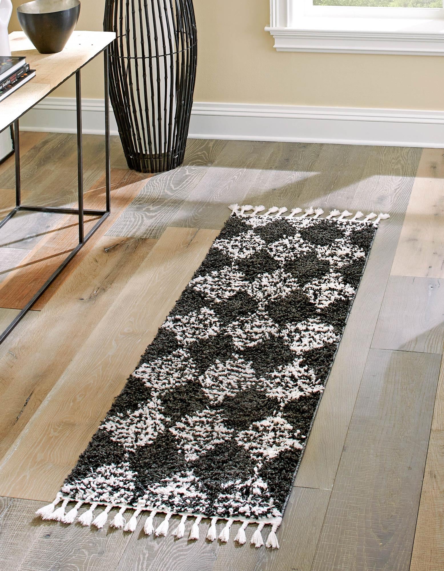 Tranquil Tides Shag Collection Area Rug -  Pebble