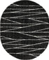 Tranquil Tides Shag Collection Area Rug -  Frost