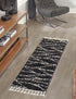 Tranquil Tides Shag Collection Area Rug -  Frost