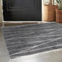 Tranquil Tides Shag Collection Area Rug -  Frost