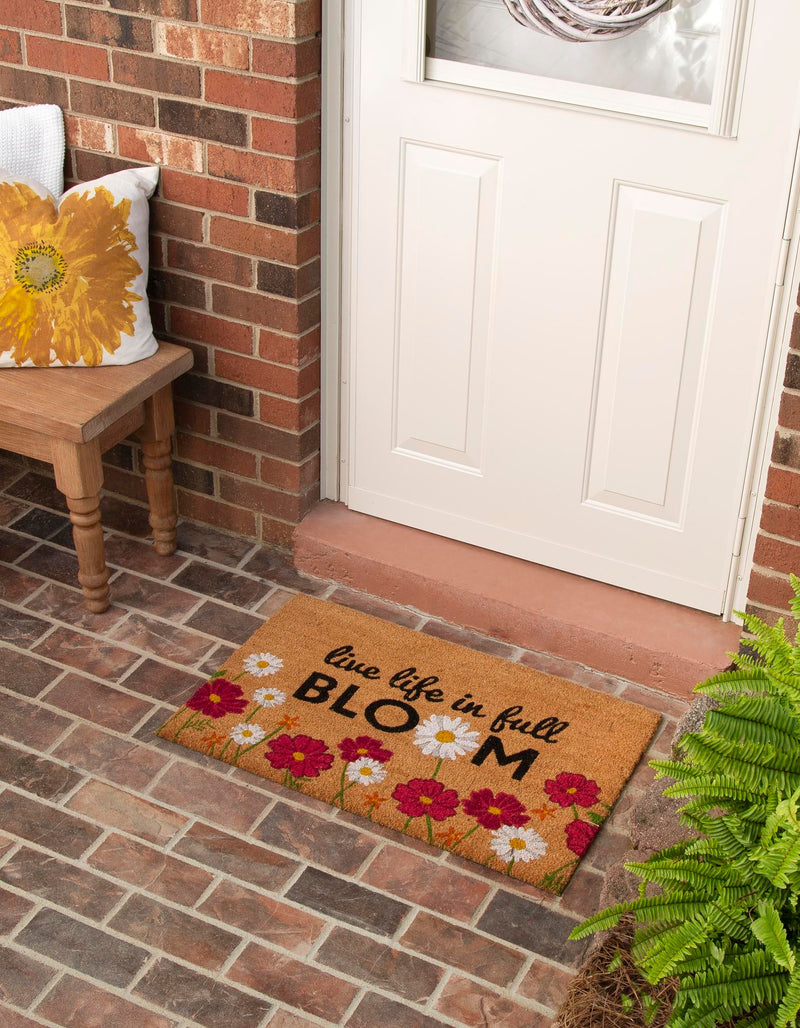 Threshold Welcome Collection Area Rug -  Alcove Rectangle Natural  lifestyle 2