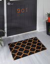 Threshold Welcome Collection Area Rug -  Portico Rectangle Black  lifestyle 4