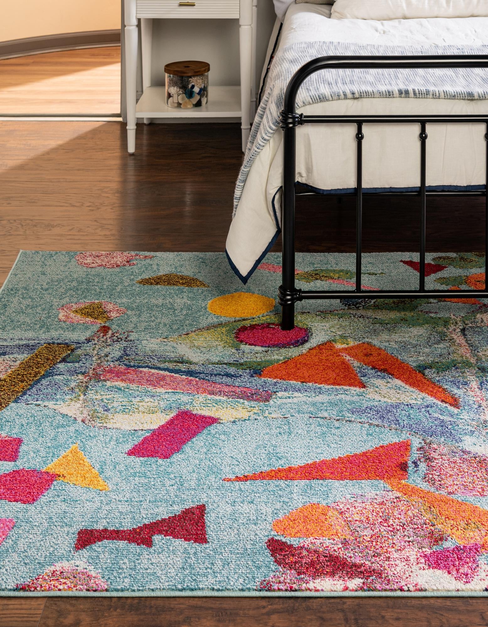 Colorburst Oasis Collection Area Rug -  Fresco