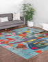 Colorburst Oasis Collection Area Rug -  Fresco