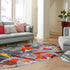 Colorburst Oasis Collection Area Rug -  Fresco