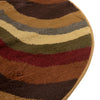 Bistro Lounge Collection Area Rug - Espresso Round Multi  lifestyle 41