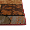 Bistro Lounge Collection Area Rug -  Cappuccino Rectangle Multi  lifestyle 8