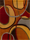 Bistro Lounge Collection Area Rug -  Macchiato Rectangle Multi Main