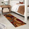 Bistro Lounge Collection Area Rug -  Macchiato Runner Multi  lifestyle 90