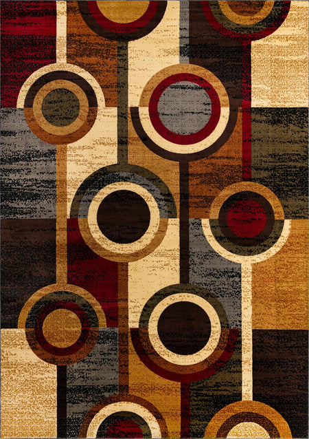 Bistro Lounge Collection Area Rug -  Frappe