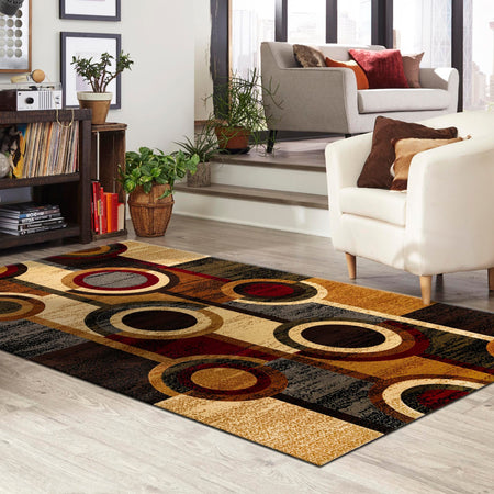 Bistro Lounge Collection Area Rug -  Frappe