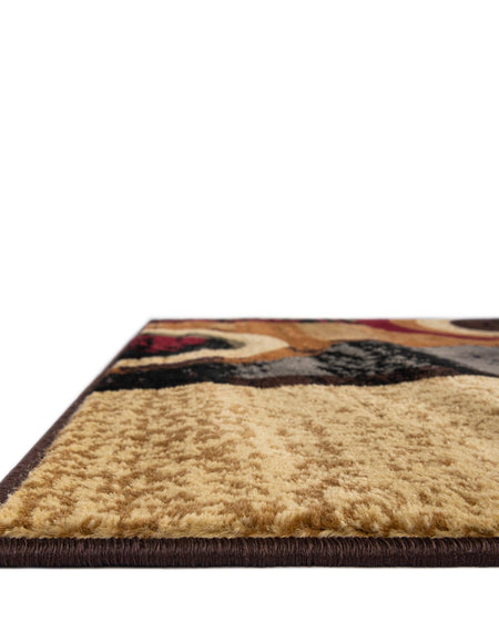 Bistro Lounge Collection Area Rug -  Frappe