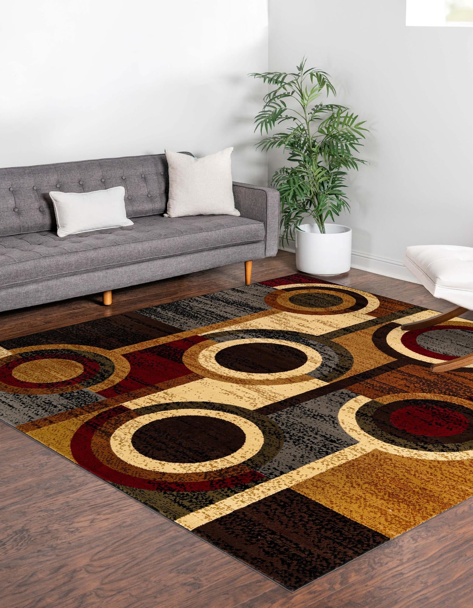 Bistro Lounge Collection Area Rug -  Frappe