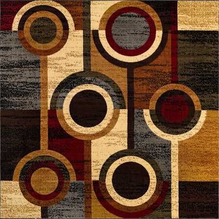 Bistro Lounge Collection Area Rug -  Frappe