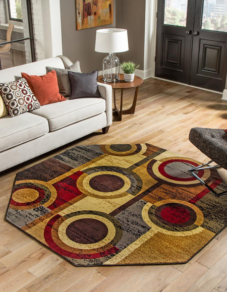 Bistro Lounge Collection Area Rug -  Frappe