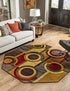 Bistro Lounge Collection Area Rug -  Frappe