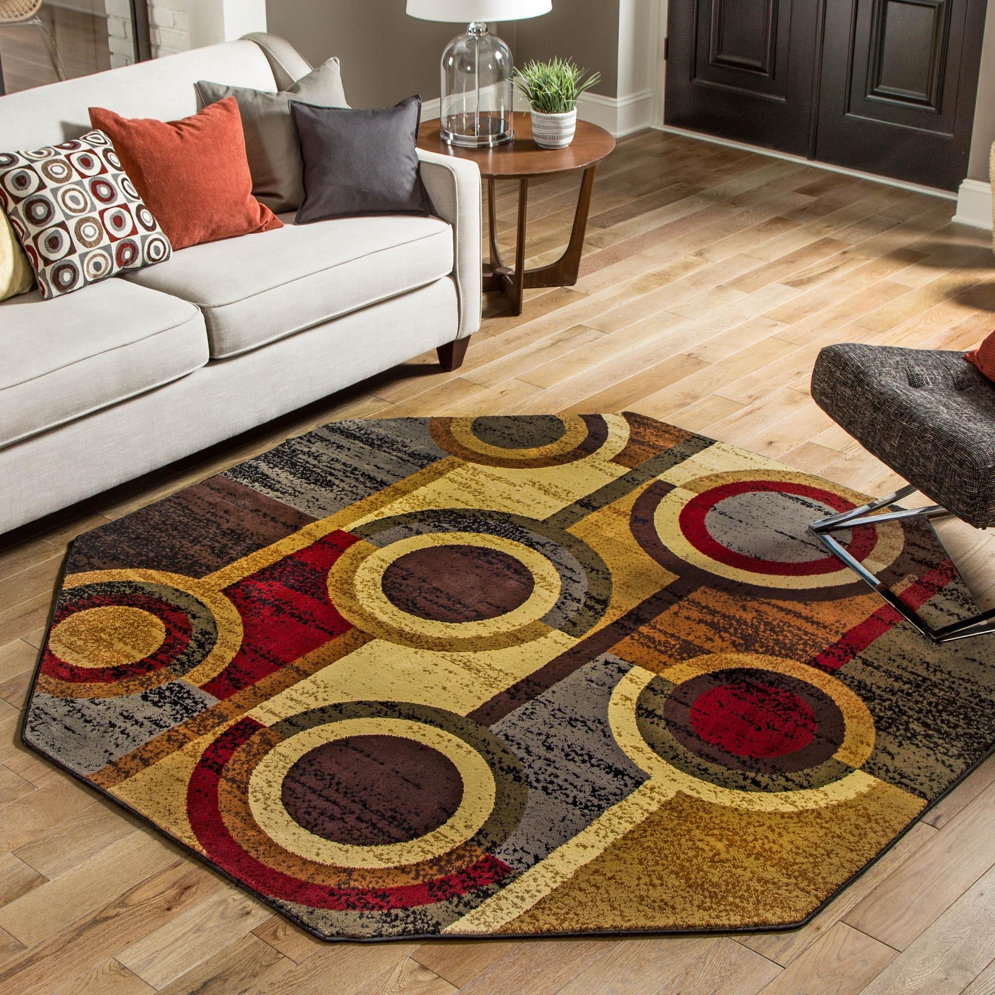 Bistro Lounge Collection Area Rug -  Frappe