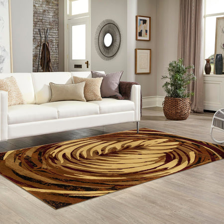 Bistro Lounge Collection Area Rug -  Americano