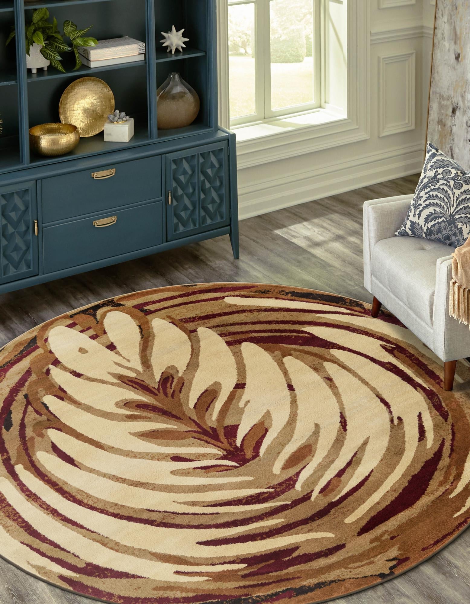 Bistro Lounge Collection Area Rug -  Americano