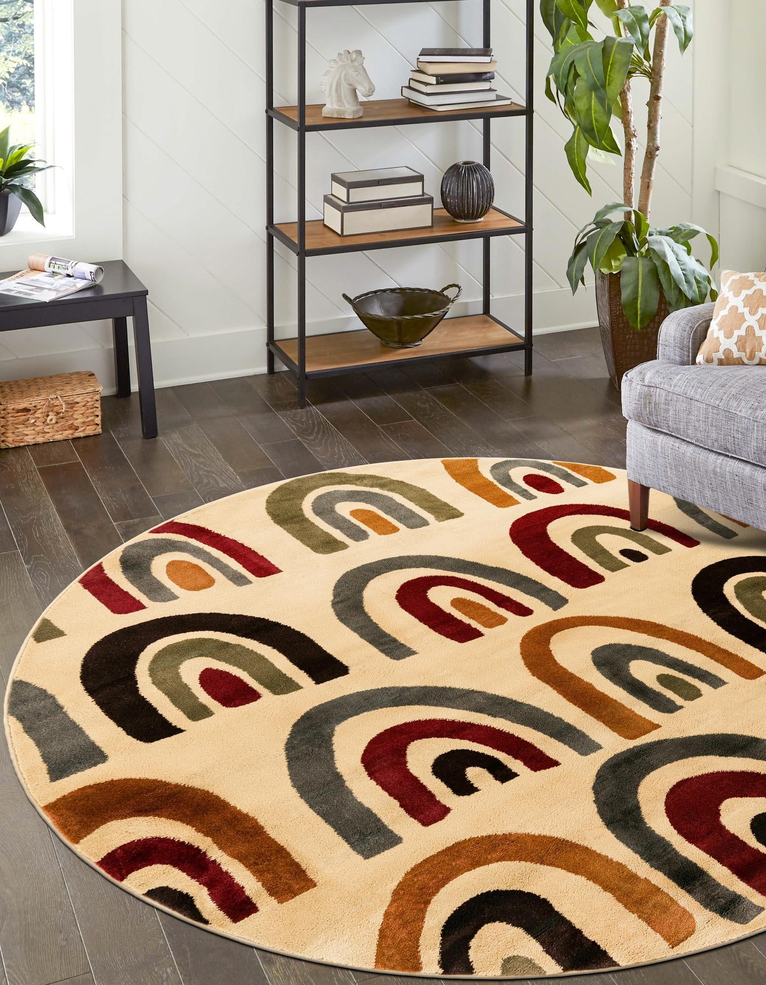 Bistro Lounge Collection Area Rug -  Breve