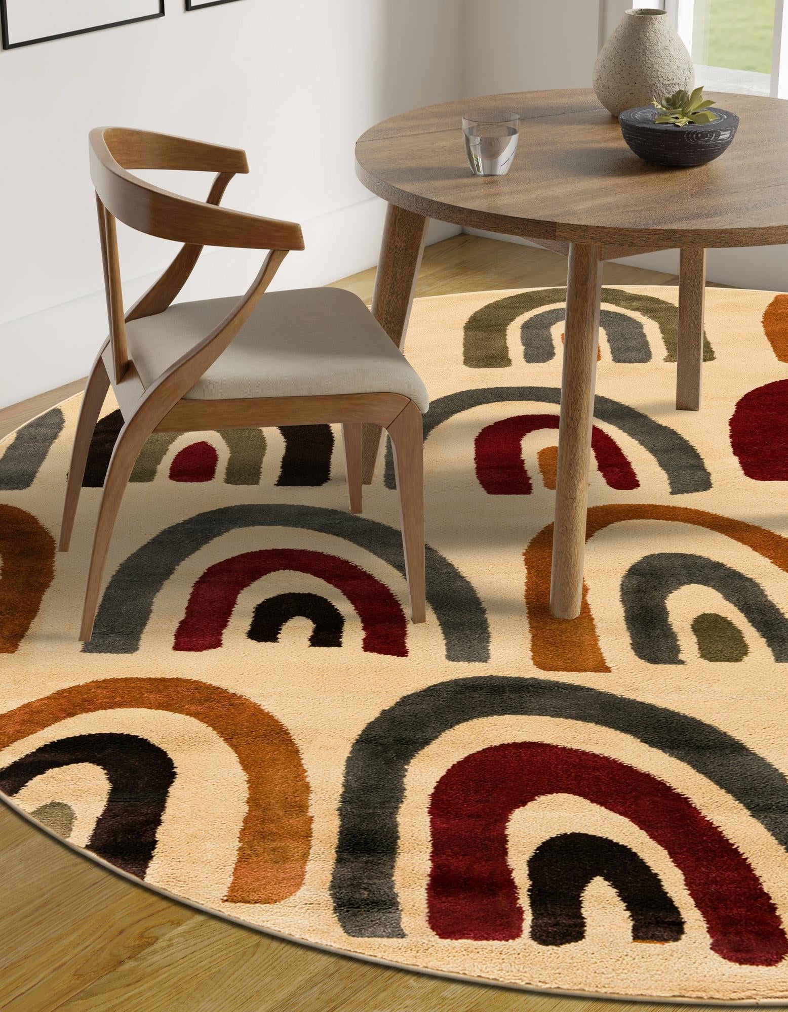 Bistro Lounge Collection Area Rug -  Breve