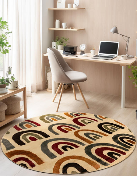 Bistro Lounge Collection Area Rug -  Breve