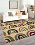 Bistro Lounge Collection Area Rug -  Breve