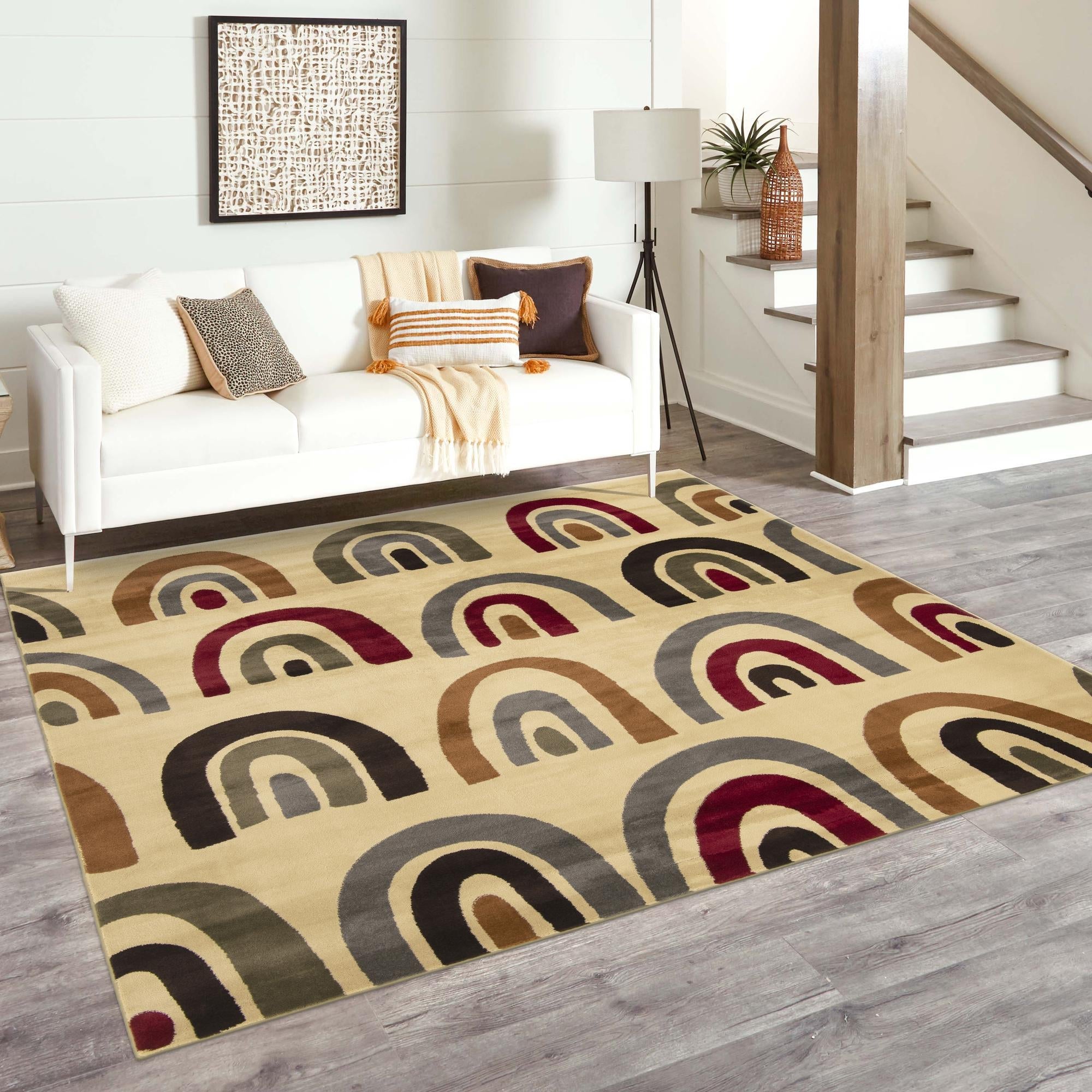 Bistro Lounge Collection Area Rug -  Breve