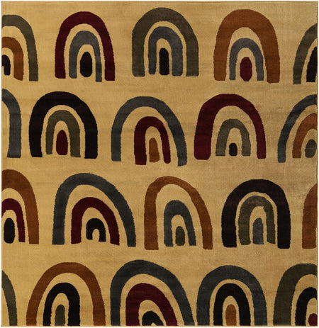 Bistro Lounge Collection Area Rug -  Breve