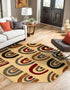 Bistro Lounge Collection Area Rug -  Breve