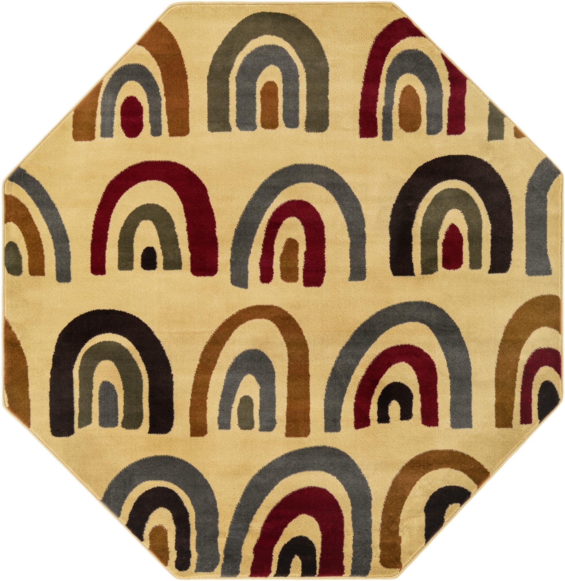 Bistro Lounge Collection Area Rug -  Breve