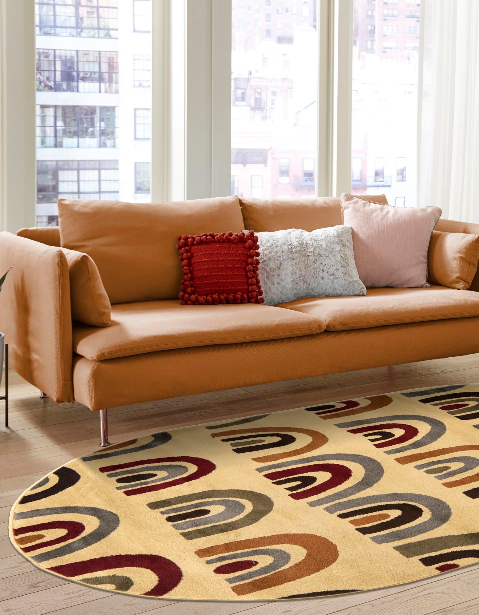 Bistro Lounge Collection Area Rug -  Breve