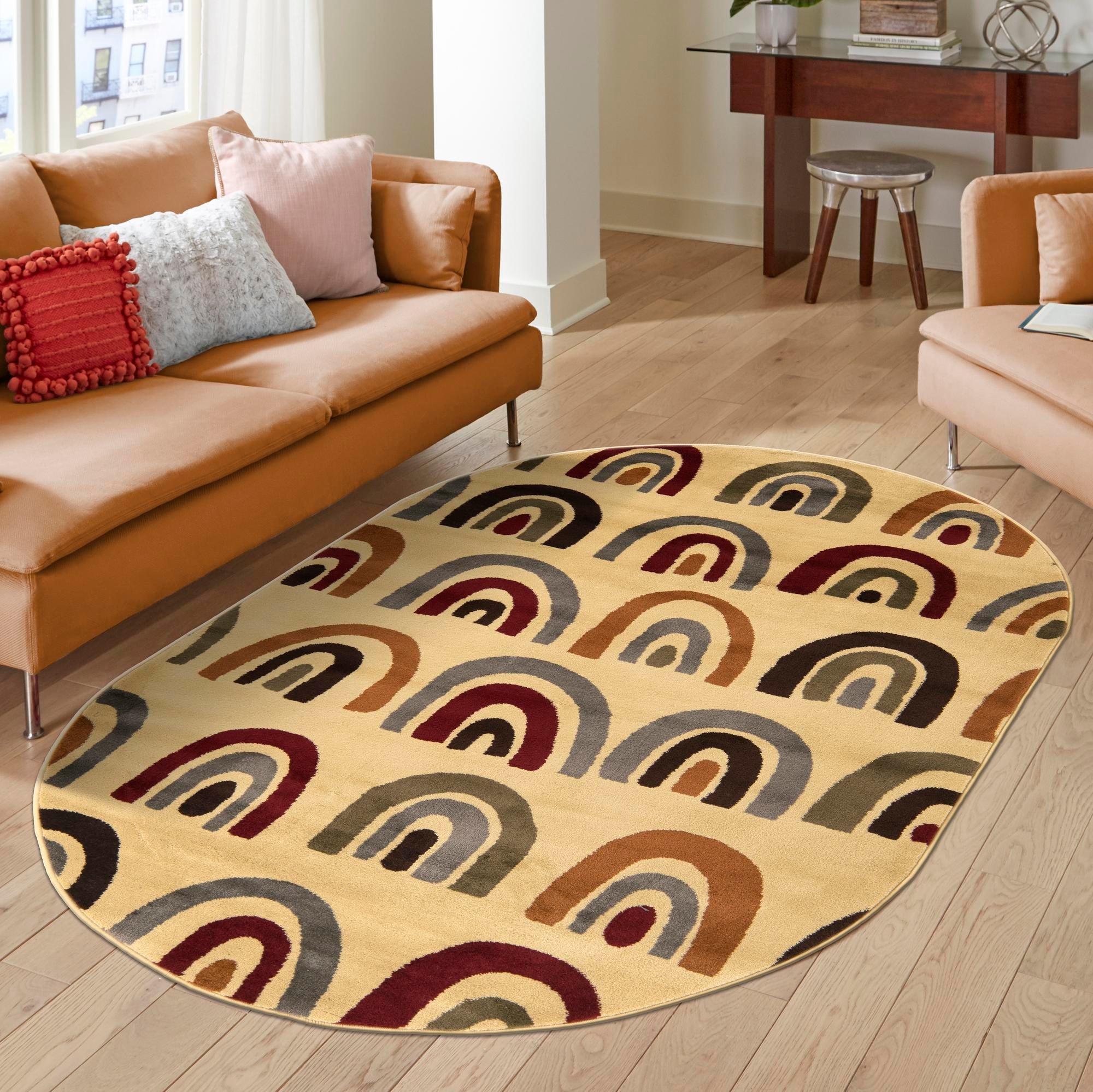 Bistro Lounge Collection Area Rug -  Breve